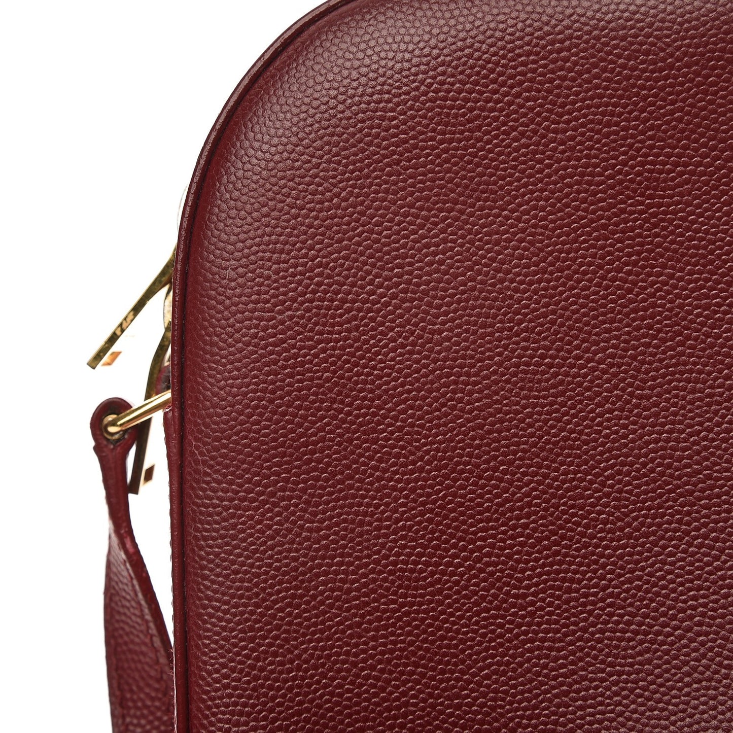 Grain De Poudre Medium Classic Monogram Camera Bag Oxblood