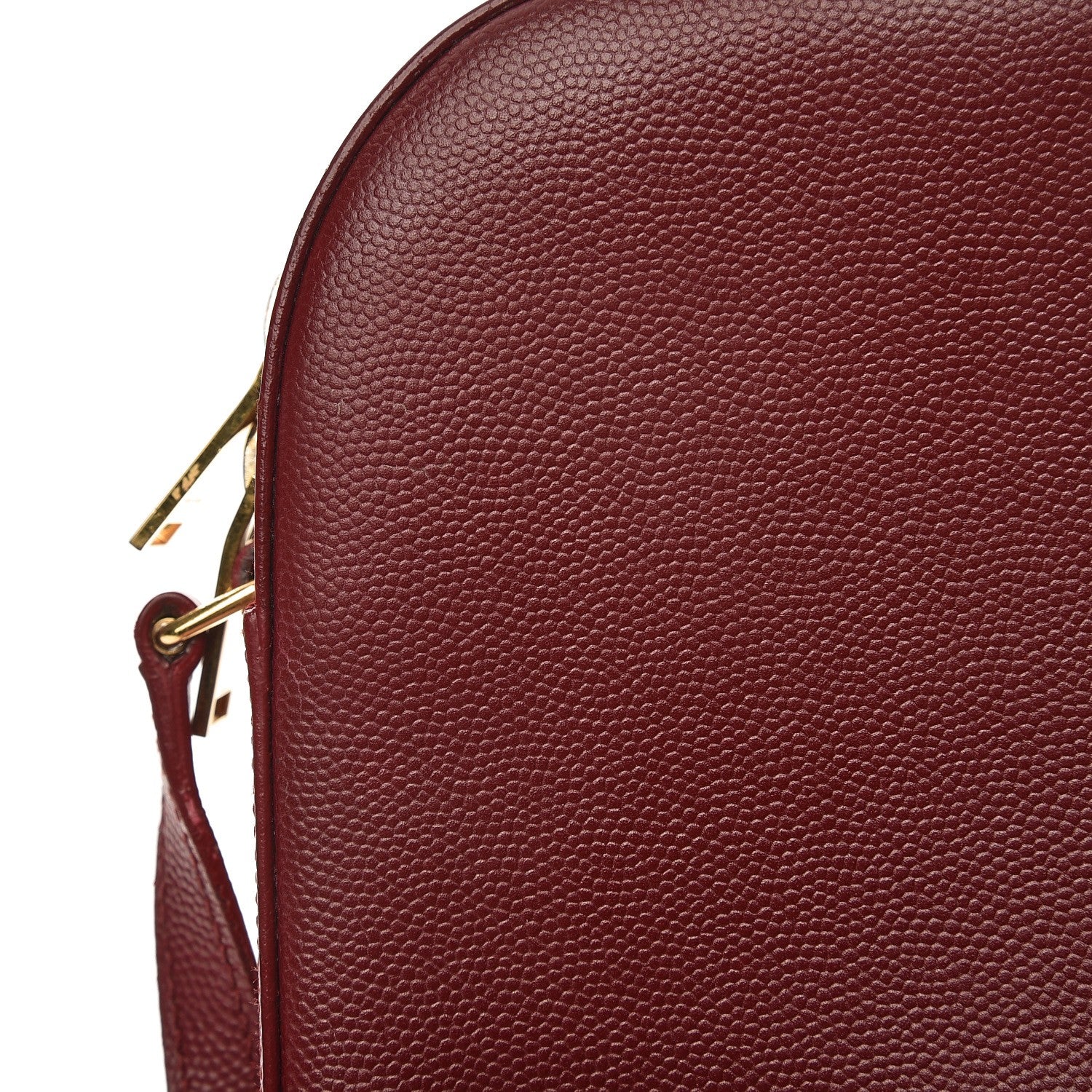 Saint Laurent Grain De Poudre Medium Classic Monogram Camera Bag Oxblood 8 of 9