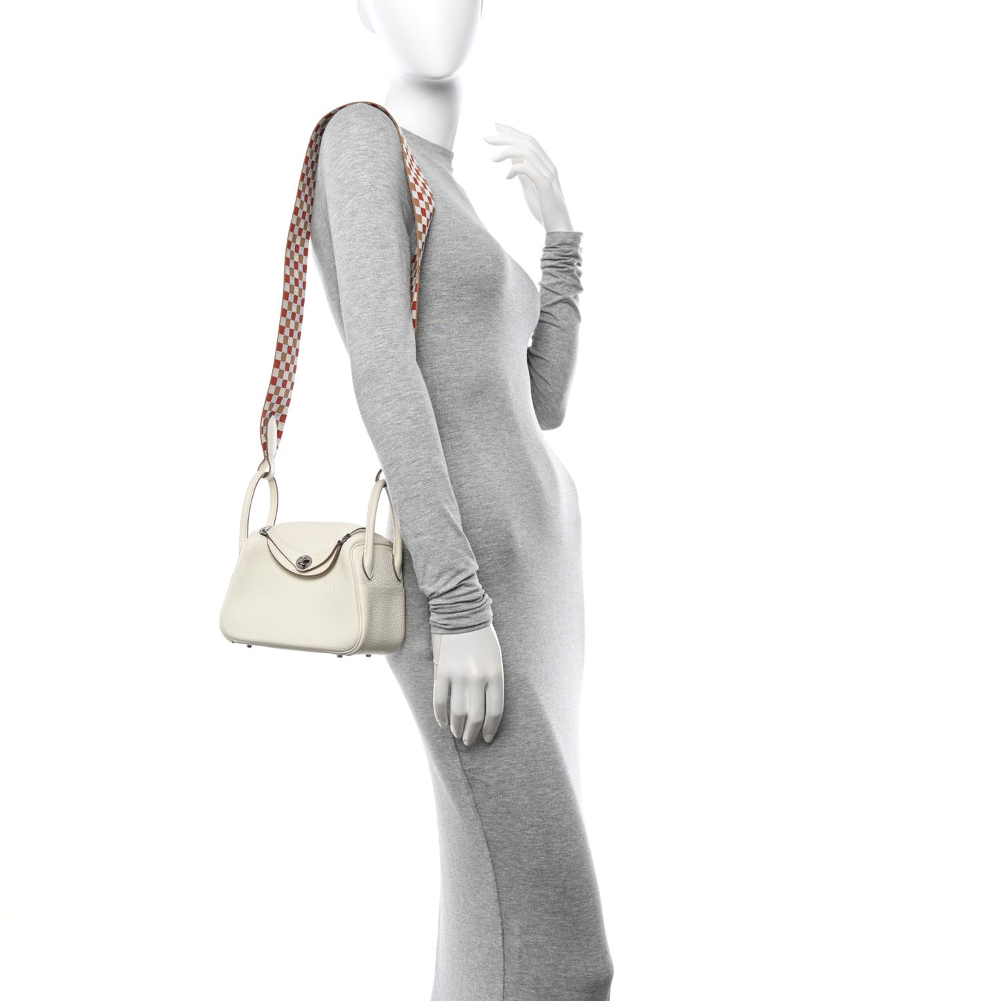 Taurillon Clemence Maxi Quadrille Mini Lindy 20 Mushroom Chai Nata Bleu Brume