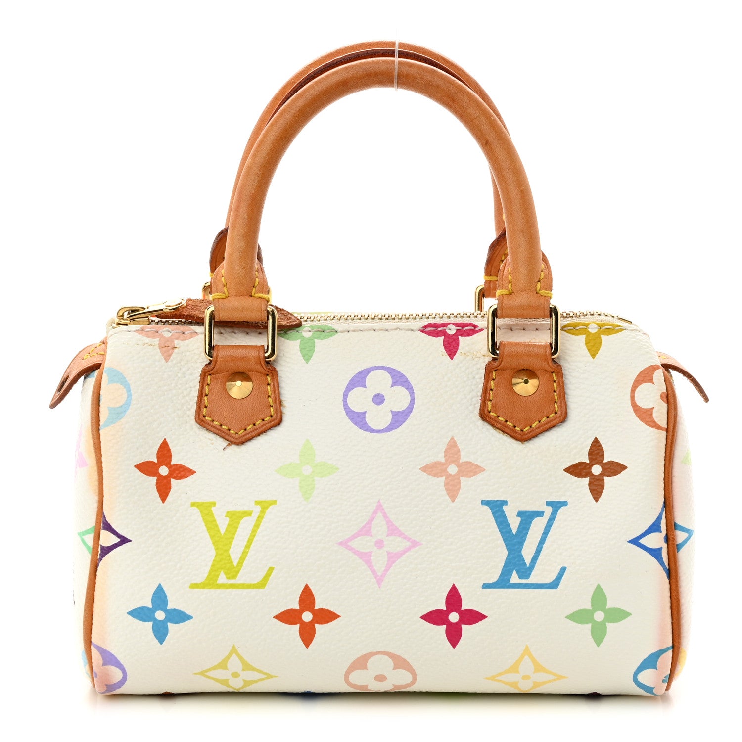 Louis Vuitton Monogram Multicolor Mini Sac HL Speedy White 1 of 12