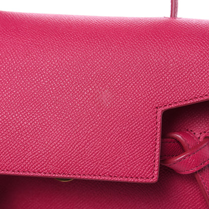 Celine Grained Calfskin Nano Belt Bag Raspberry 7 of 9