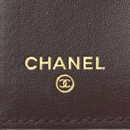 Chanel Caviar Quilted Double Flap Wallet Black 7 of 9