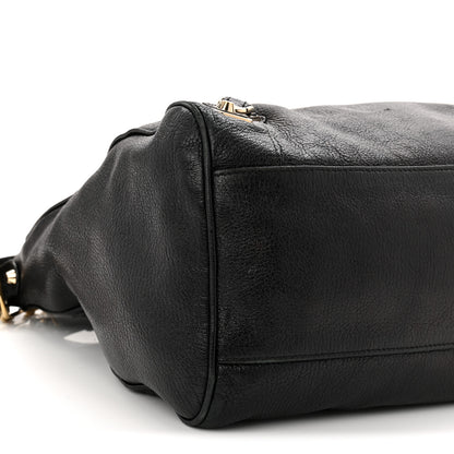 Balenciaga Chevre Gold Metallic Edge Hardware Velo Black 9 of 12