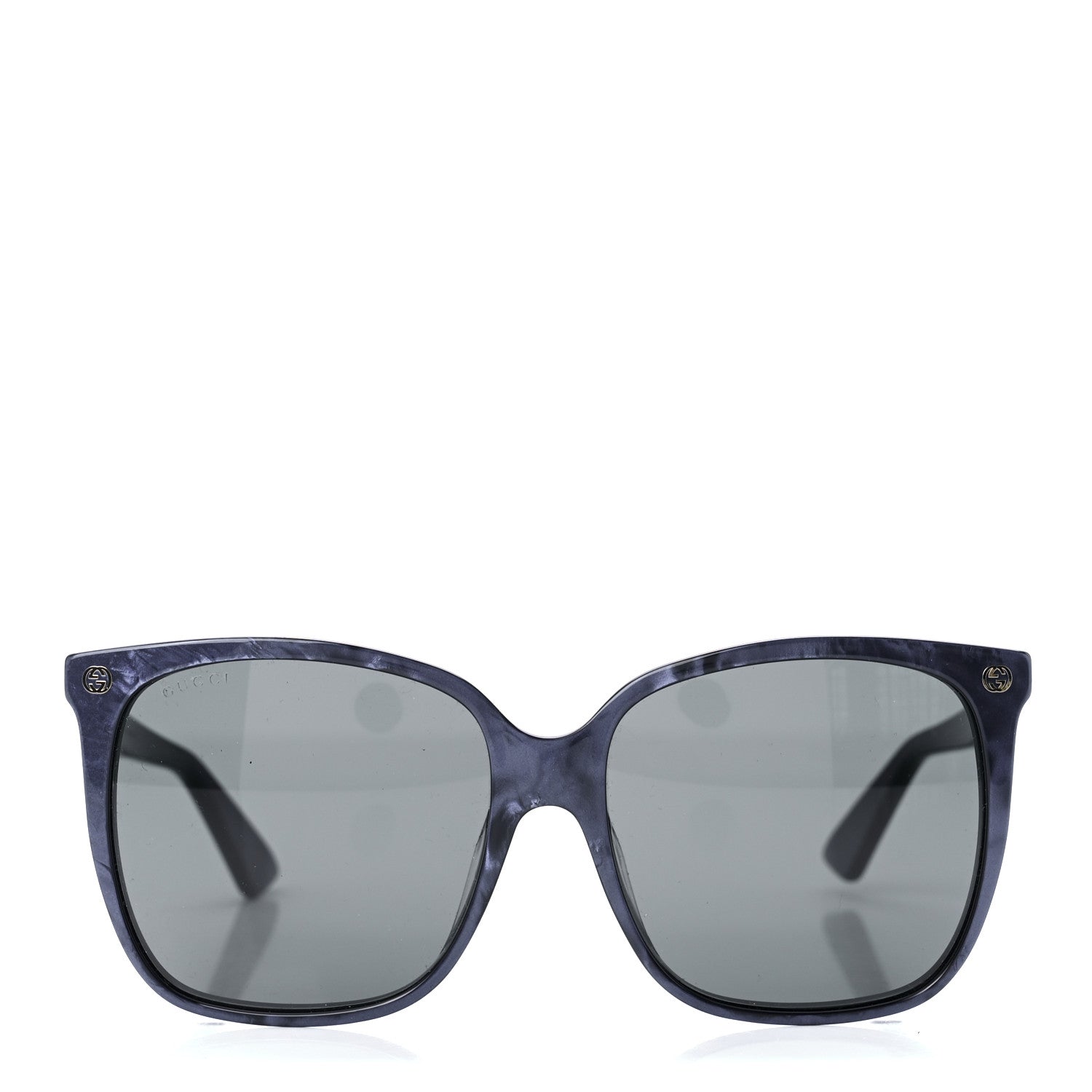 Gucci Acetate GG Sunglasses GG0022S Blue Grey 2 of 9