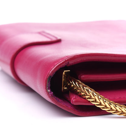 Saint Laurent Calfskin Small Classic Y Satchel Fuchsia 19 of 20