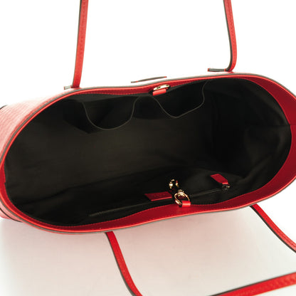 Gucci Hilary Lux Bright Diamante Medium Shopper Tote Tabasco 5 of 7