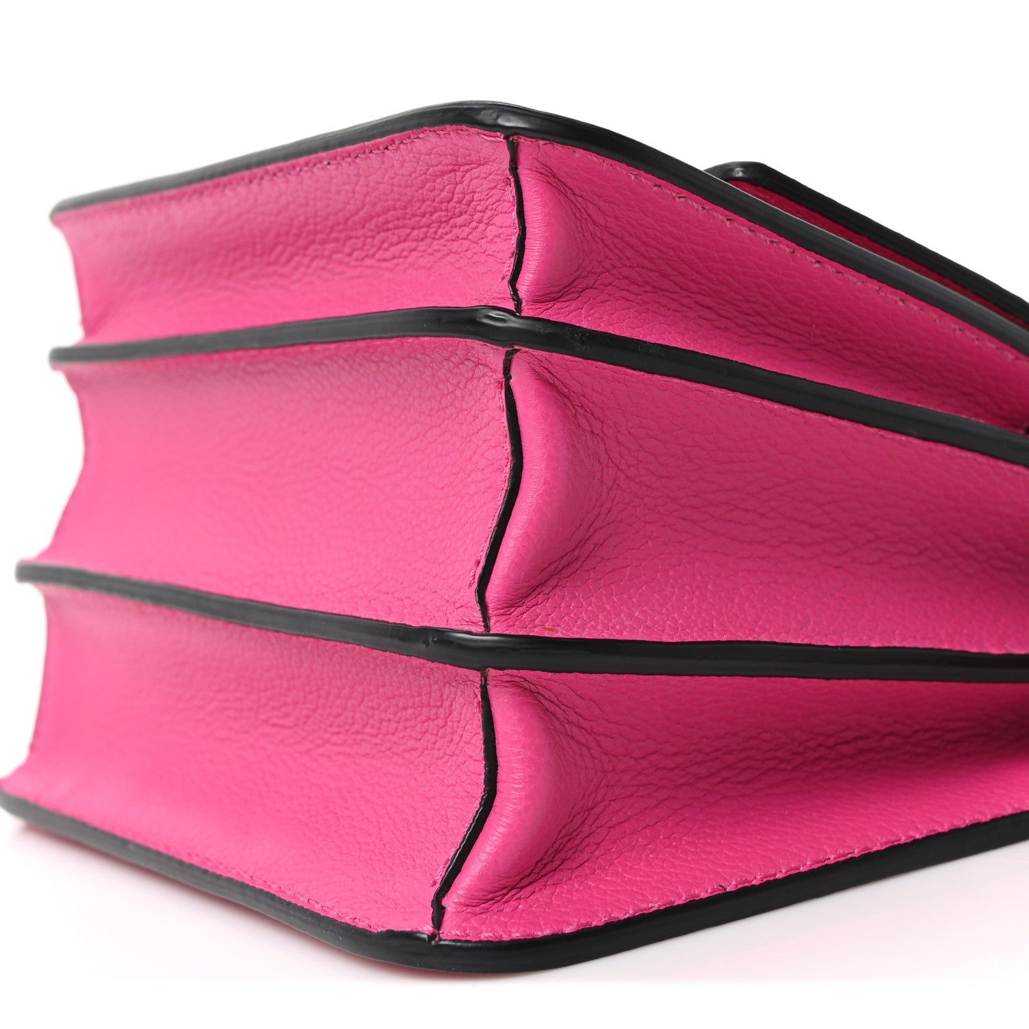 Versace Grained Calfskin La Medusa Shoulder Bag Pink Lilac 10 of 10