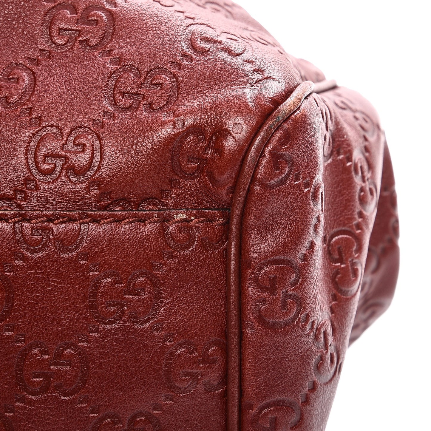 Guccissima Medium Sukey Tote Raspberry Candy