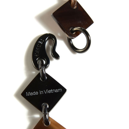 Hermes Buffalo Horn Lacquer Deva Necklace 4 of 5
