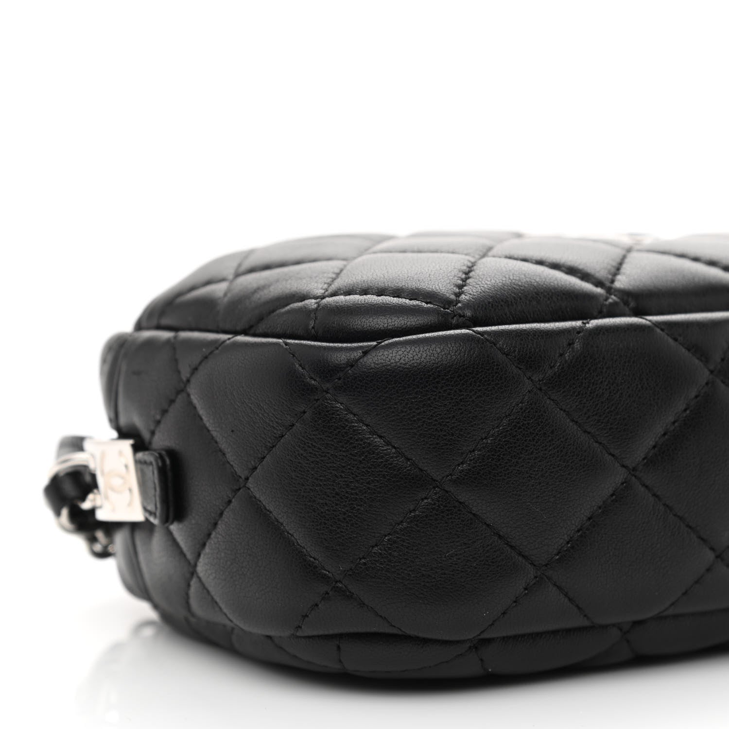 Chanel Calfskin Quilted Camera Case Black 8 of 9