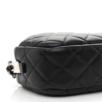Chanel Calfskin Quilted Camera Case Black 8 of 9