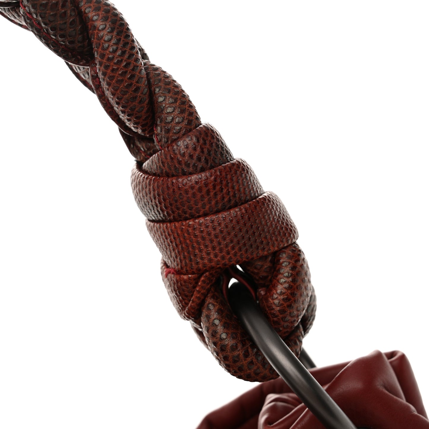Nappa Intrecciato Snakeskin Aquilone Fortune Cookie Hobo
