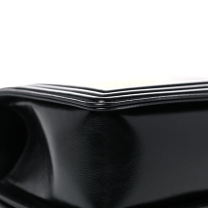 Chanel Metallic Glazed Calfskin Medium Boy Flap Pink Black 10 of 13