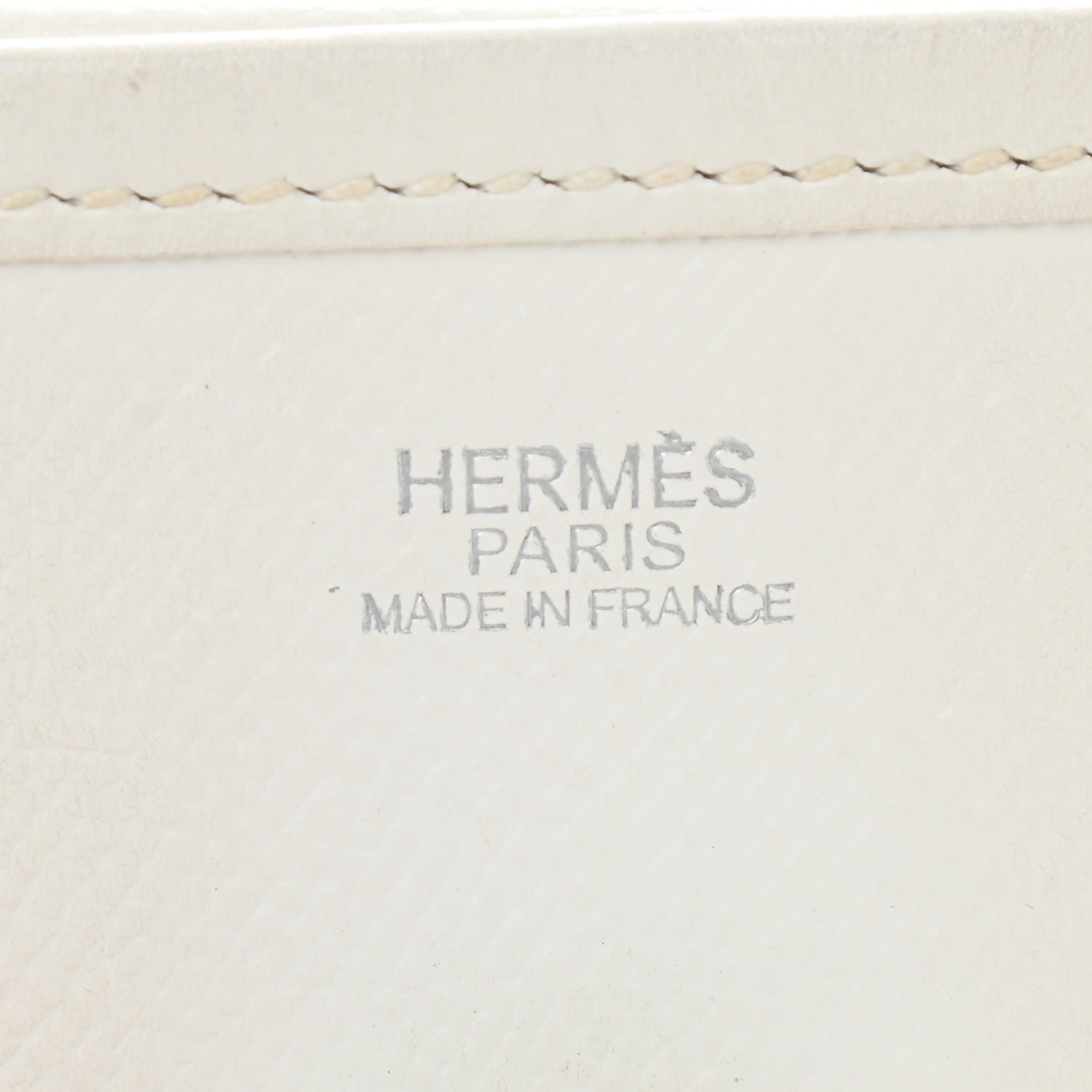 Hermes Epsom Evelyne PM White 6 of 12