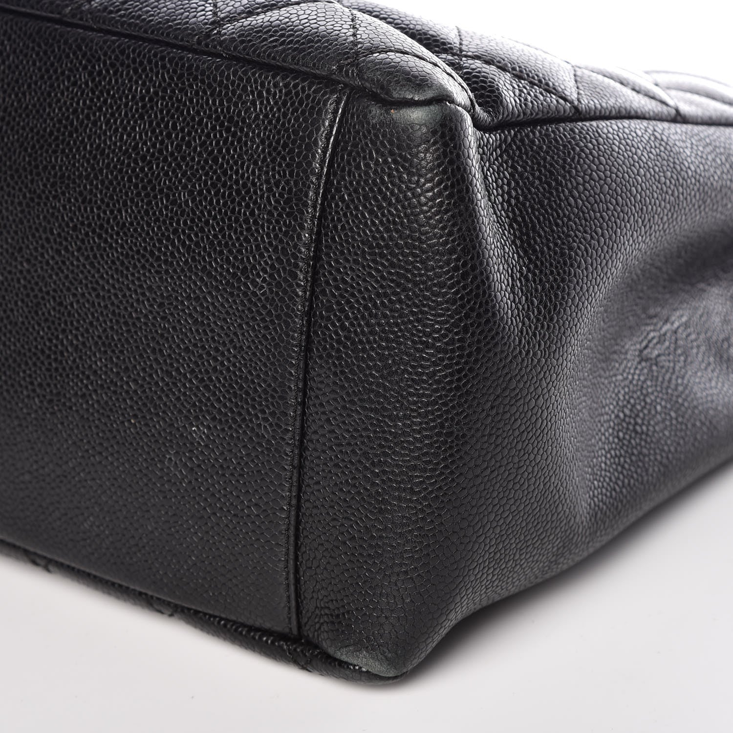 Chanel Caviar Quilted Grand Shopping Tote GST Black 9 of 16