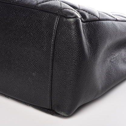 Chanel Caviar Quilted Grand Shopping Tote GST Black 9 of 16