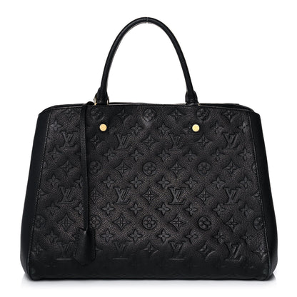 Louis Vuitton Empreinte Montaigne GM Black 1 of 14