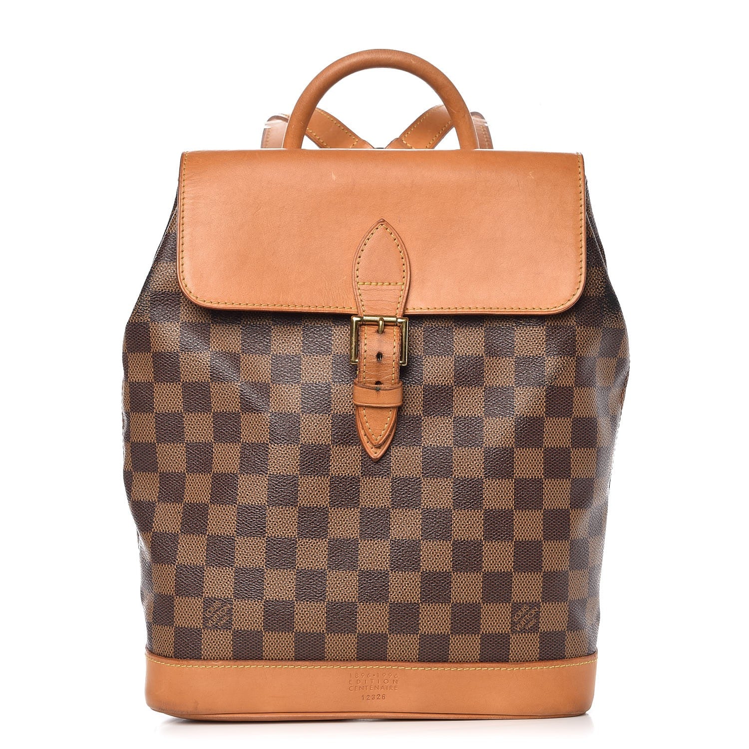 Louis Vuitton Damier Ebene Soho Centenaire Backpack 1 of 15