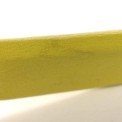 Hermes Chevre Mysore Calvi Card Case Lime 8 of 12