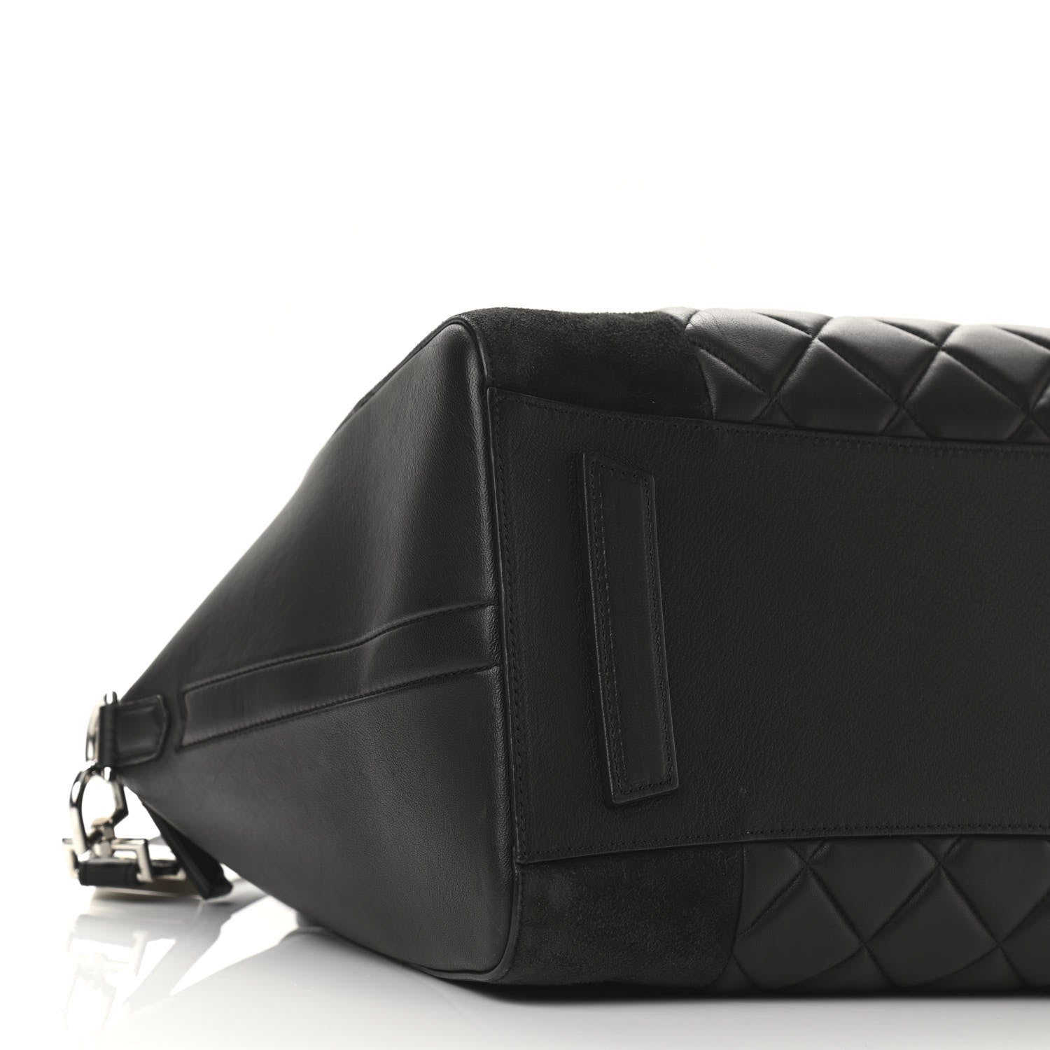 Givenchy Sugar Goatskin Lambskin Diamond Quilted Medium Antigona Black 9 of 10