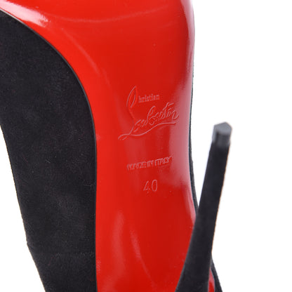 Christian Louboutin Suede So Kate 120 Pumps 40 Black 6 of 8