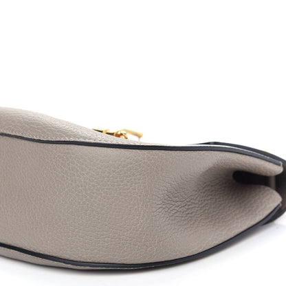 Chloe Grained Lambskin Drew Shoulder Bag Motty Grey 8 of 8