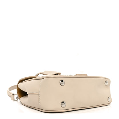 Burberry Trench Calfskin Small DK88 Top Handle Bag Limestome Ochre Yellow 4 of 10