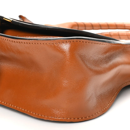 Chloe Calfskin Small Marcie Satchel Tan 9 of 9