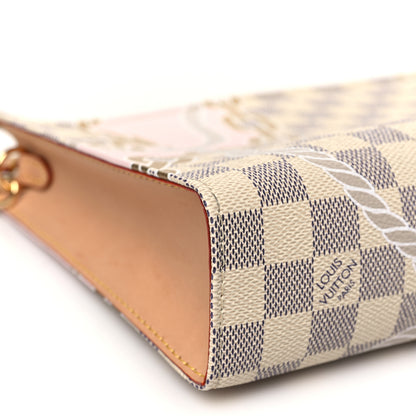 Louis Vuitton Damier Azur Nautical Toiletry Pouch On Chain 8 of 9