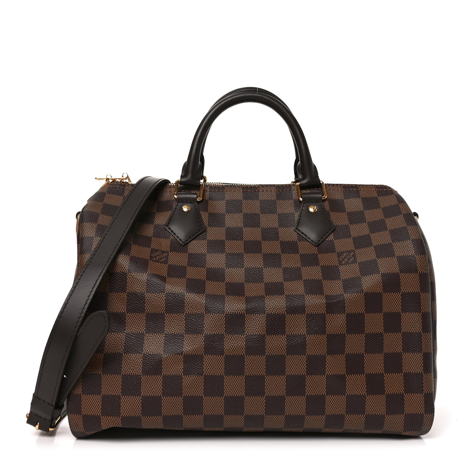 Louis Vuitton Damier Ebene Speedy Bandouliere 30 1 of 10