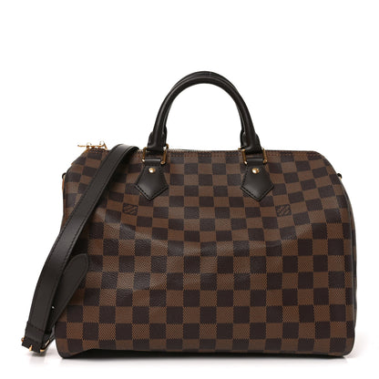 Louis Vuitton Damier Ebene Speedy Bandouliere 30 1 of 10