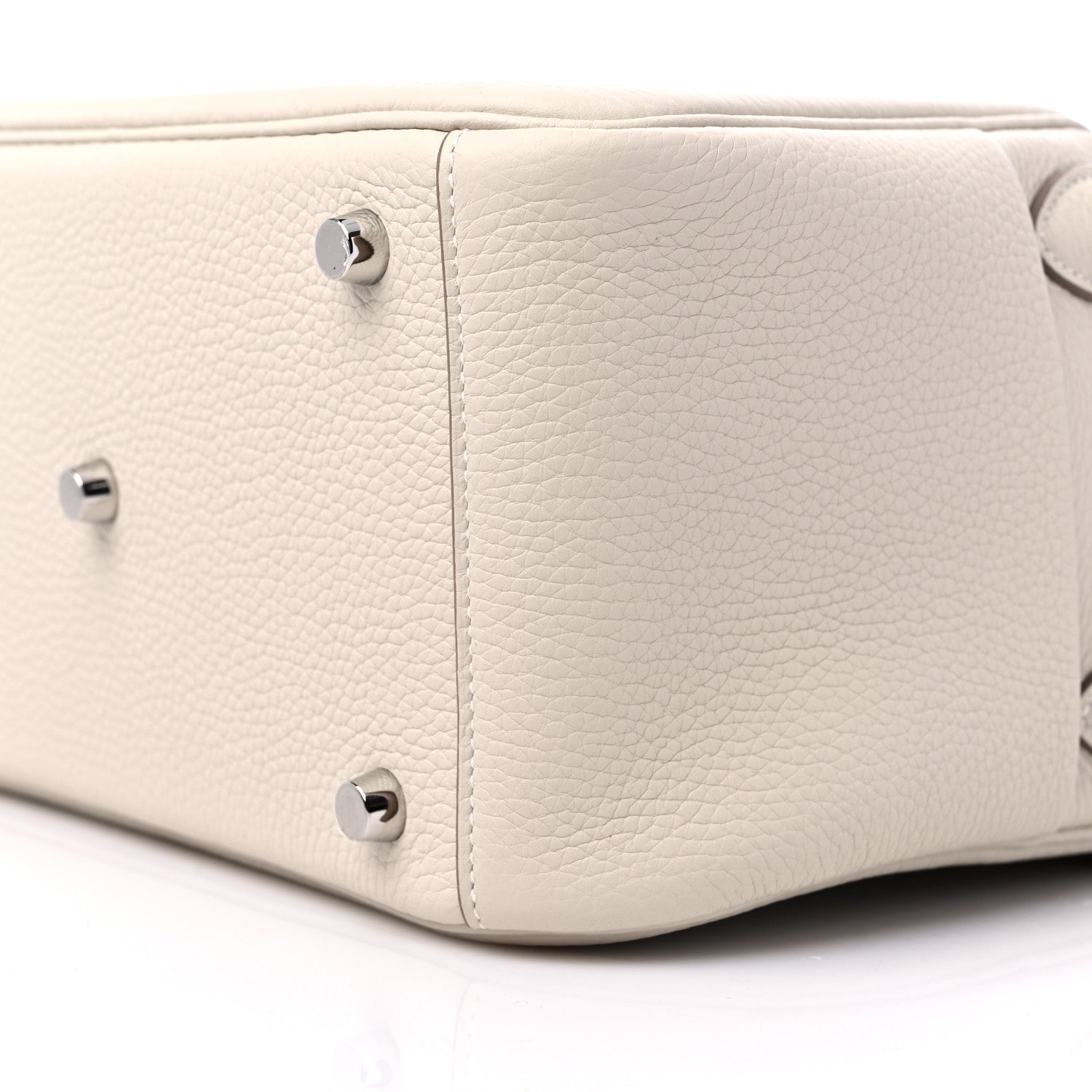 Hermes Taurillon Clemence Lindy 26 Craie 9 of 10