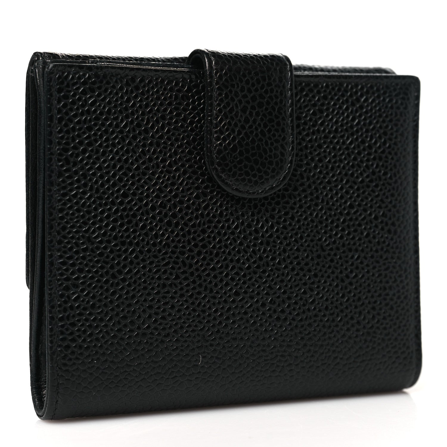 Chanel Caviar Timeless CC Flap Wallet Black 3 of 10