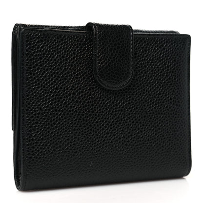 Chanel Caviar Timeless CC Flap Wallet Black 3 of 10