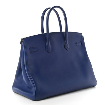 Hermes Epsom Birkin 35 Bleu Electrique 2 of 9