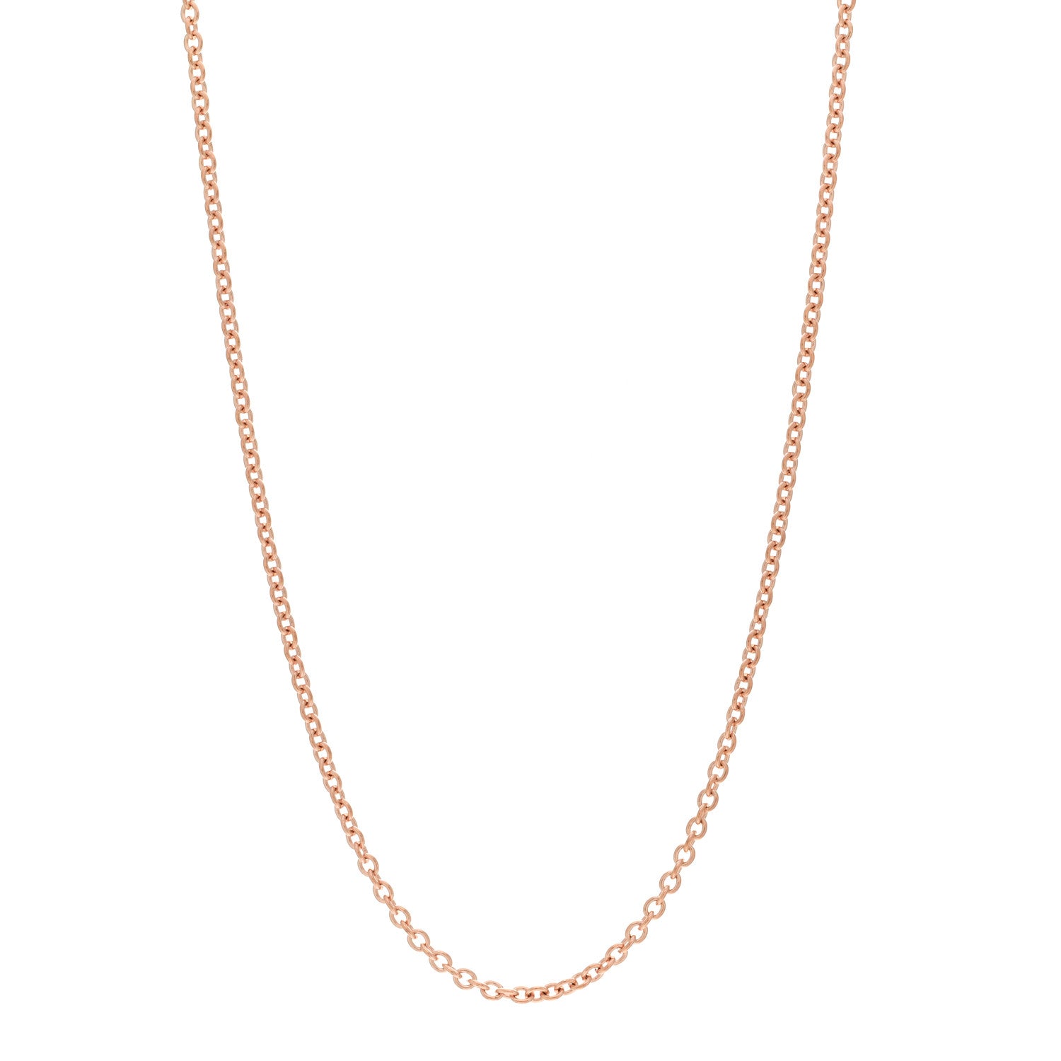 Pomellato 18K Rose Gold Chain Necklace 16.5" 1 of 4