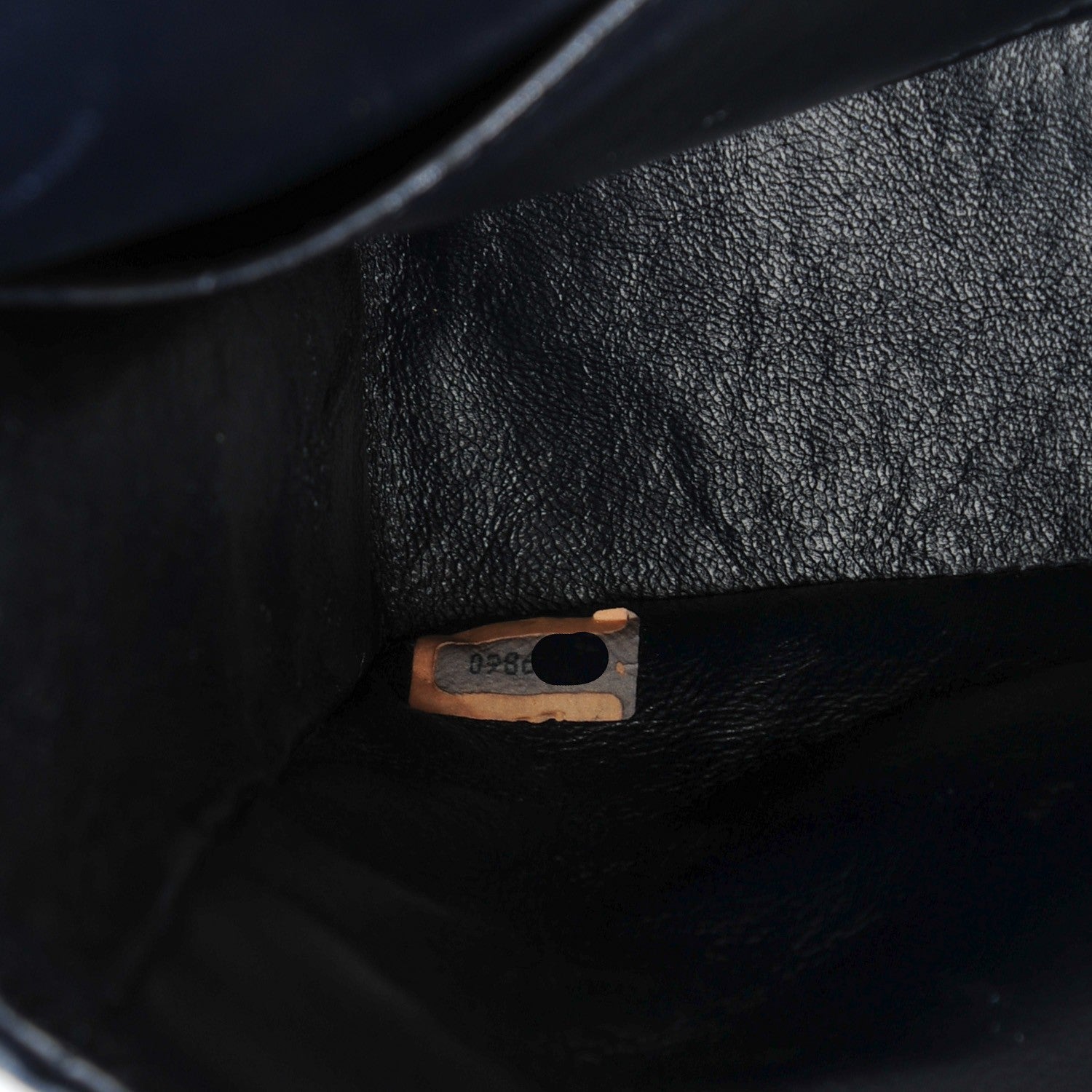 Chanel Lambskin Quilted Medium Double Flap Navy 8 of 8