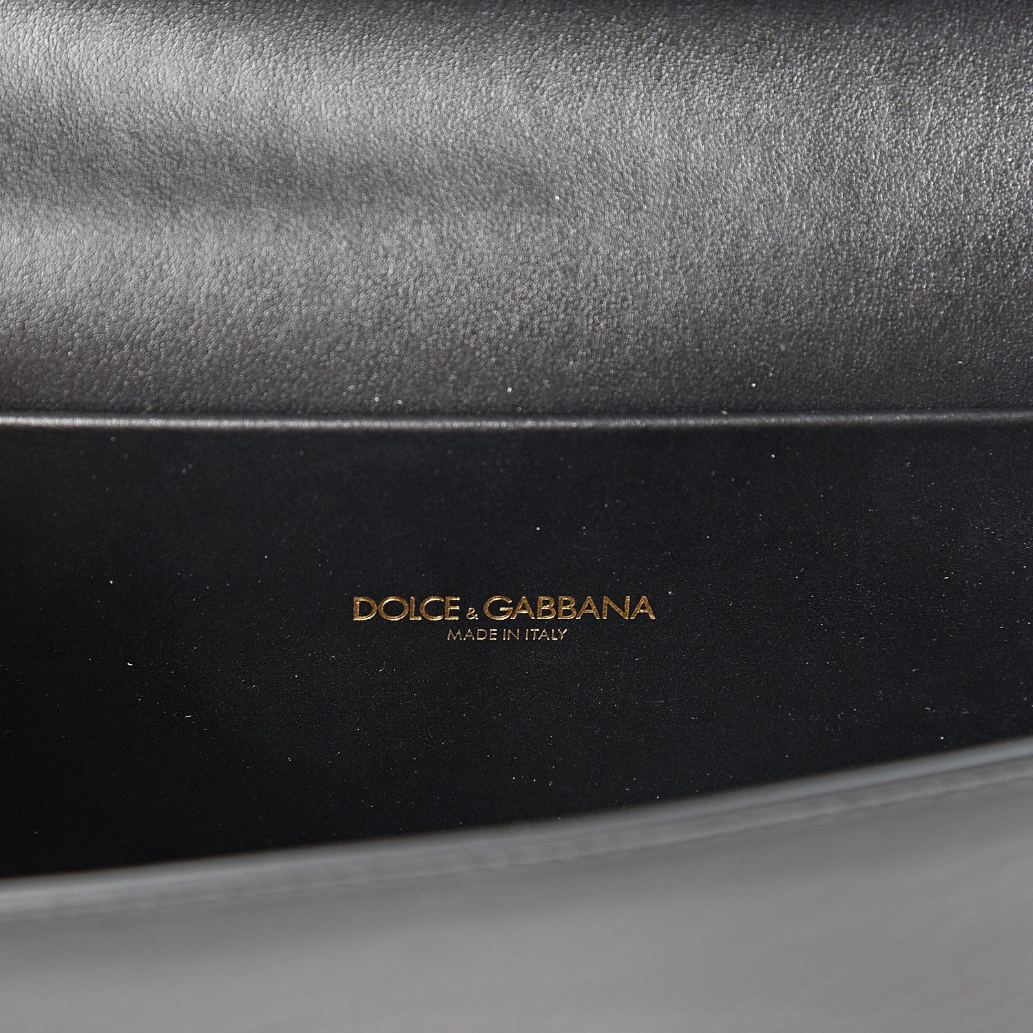 Dolce & Gabbana Agnello Vitello Devotion Belt Bag Black 5 of 10