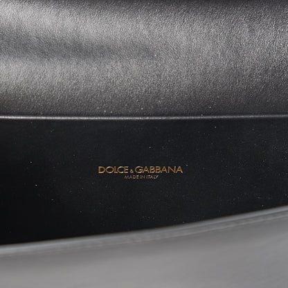 Dolce & Gabbana Agnello Vitello Devotion Belt Bag Black 5 of 10