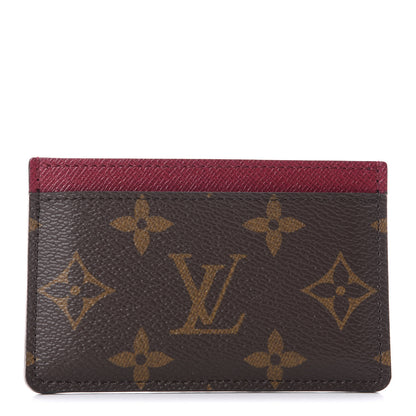 Louis Vuitton Monogram Card Holder Fuchsia 1 of 8