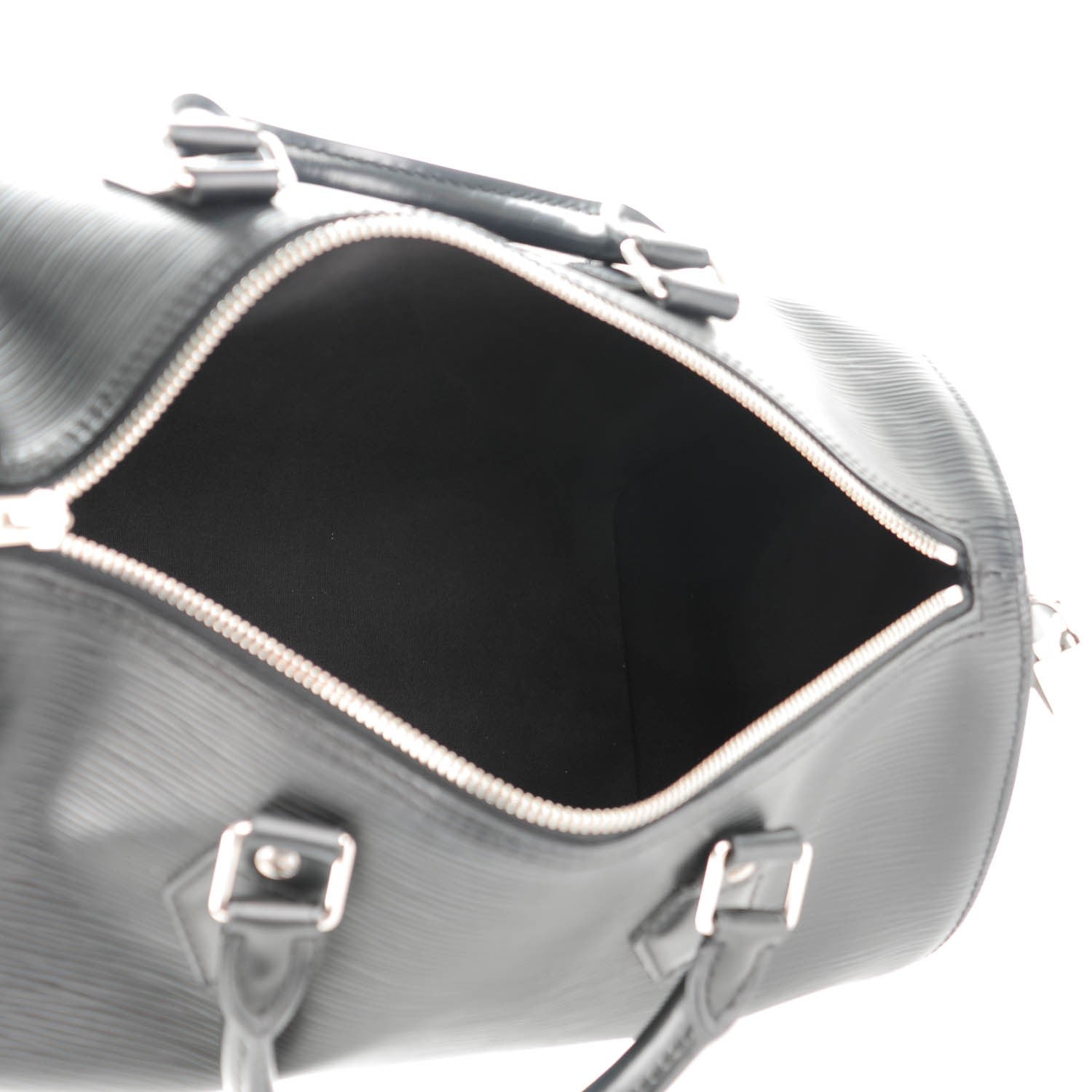 Louis Vuitton Epi Speedy 30 Black 6 of 8