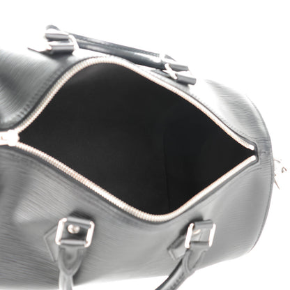 Louis Vuitton Epi Speedy 30 Black 6 of 8