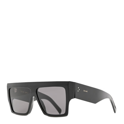 Celine Rectangular Sunglasses CL400921 Black 1 of 6