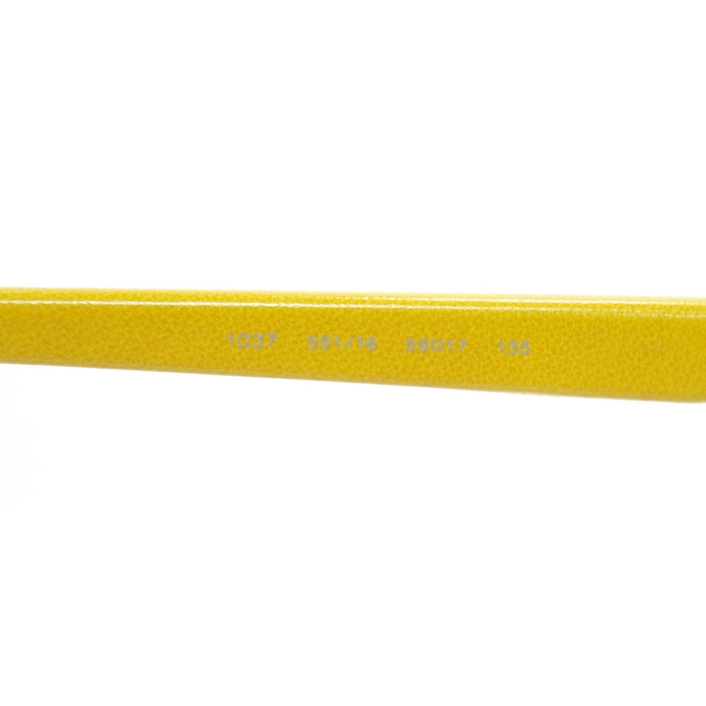 SALVATOREFERRAGAMOLeatherAviatorSunglassesYellow