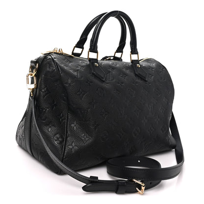 Louis Vuitton Empreinte Monogram Speedy Soft 30 Black 3 of 9