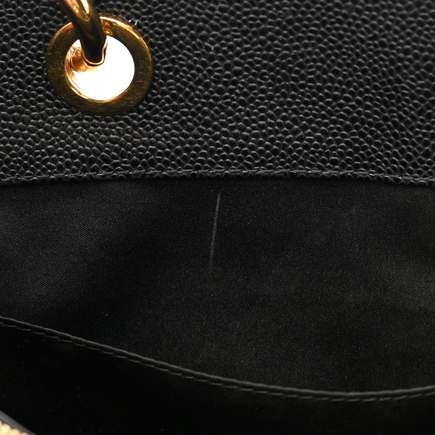 Chanel Caviar Quilted XL Grand Shopping Tote GST Black 11 of 16