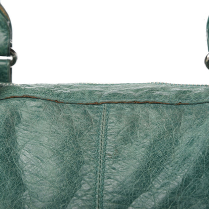 Balenciaga Agneau Giant 21 Silver Hardware Weekender Vert Sauge 11 of 22