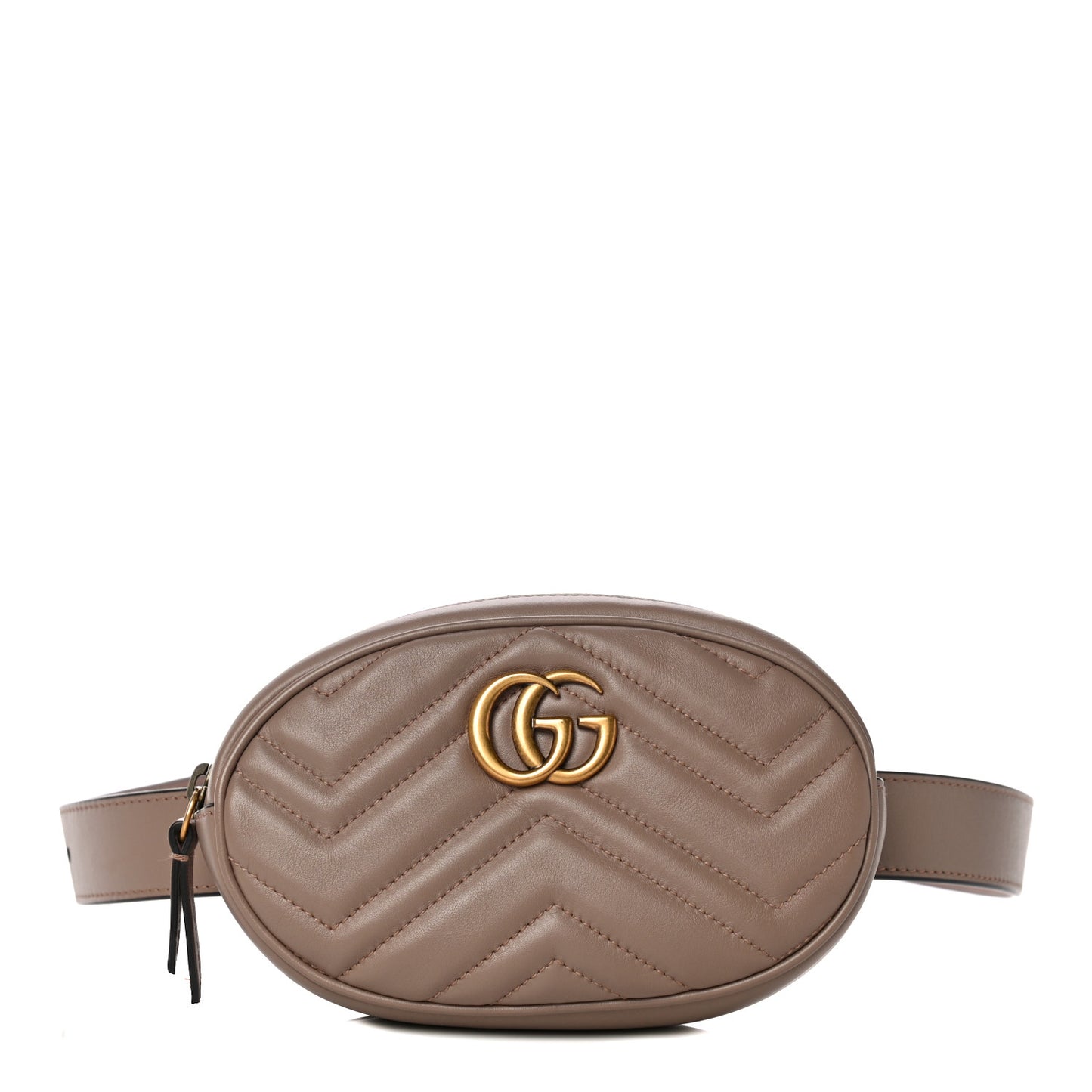 Calfskin Matelasse GG Marmont Belt Bag 85 34 Porcelain Rose