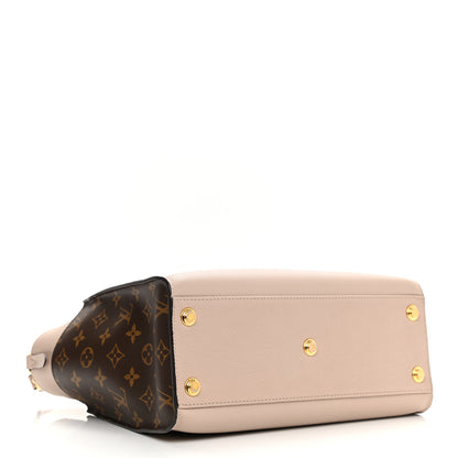 Louis Vuitton Calfskin Monogram On My Side Greige 4 of 10