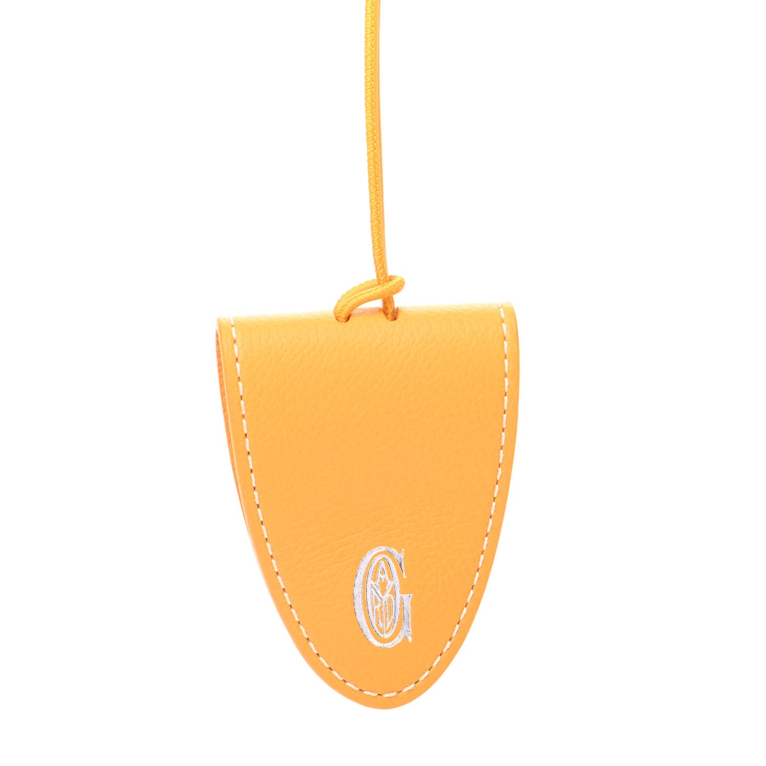 Goyard Calfskin Bag Clip Yellow 7 of 8